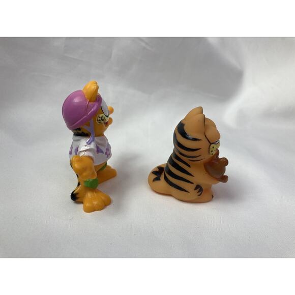 Vintage 1981 Garfield Figure 2” Pencil Topper Pookie Hong Kong - Picture 2 of 6